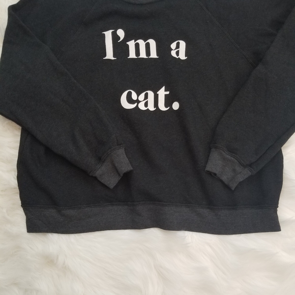 Wildfox I’m a Cat Sweatshirt - Picture 3 of 5